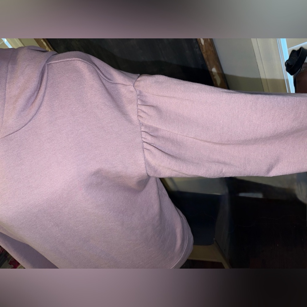 Madewell Lavender Pullover Hoodie - Picture 4 of 6
